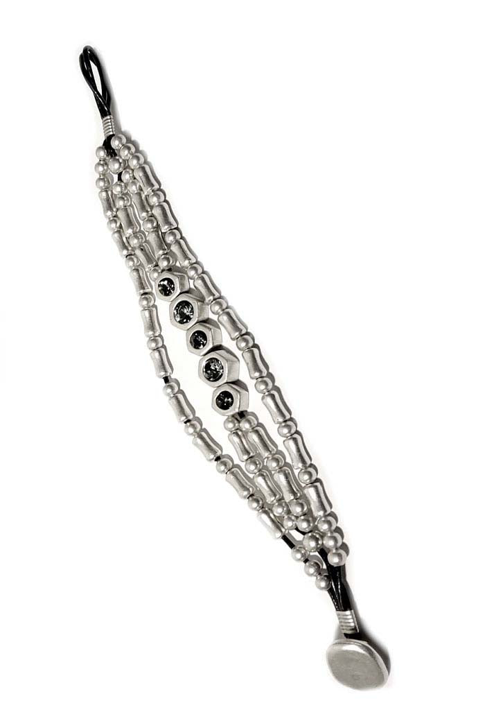 Smoky Beaded Bracelet