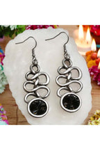 Crystal Swirl Earrings