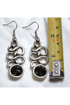 Crystal Swirl Earrings