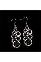 Crystal Swirl Earrings