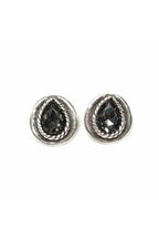 Teardrop Stud Earrings.