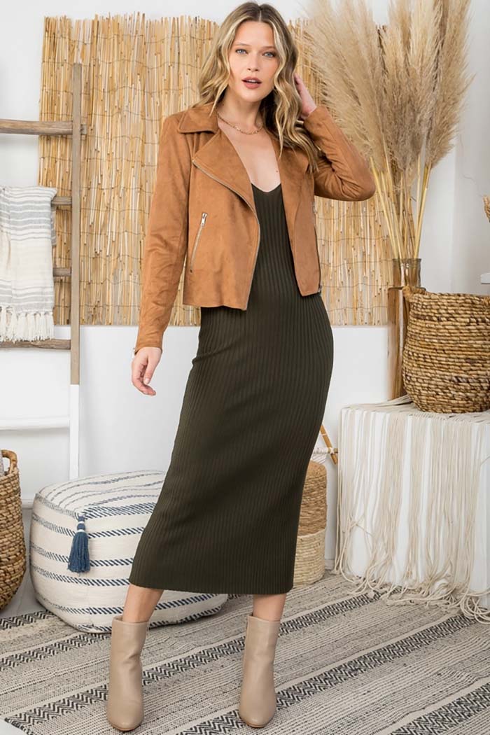 Suede Rider Jacket