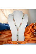 Multi-Stone Lariat Necklace