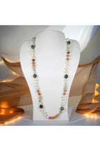 Multi-Stone Lariat Necklace