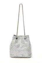 Rhinestone Mesh Mini Bag