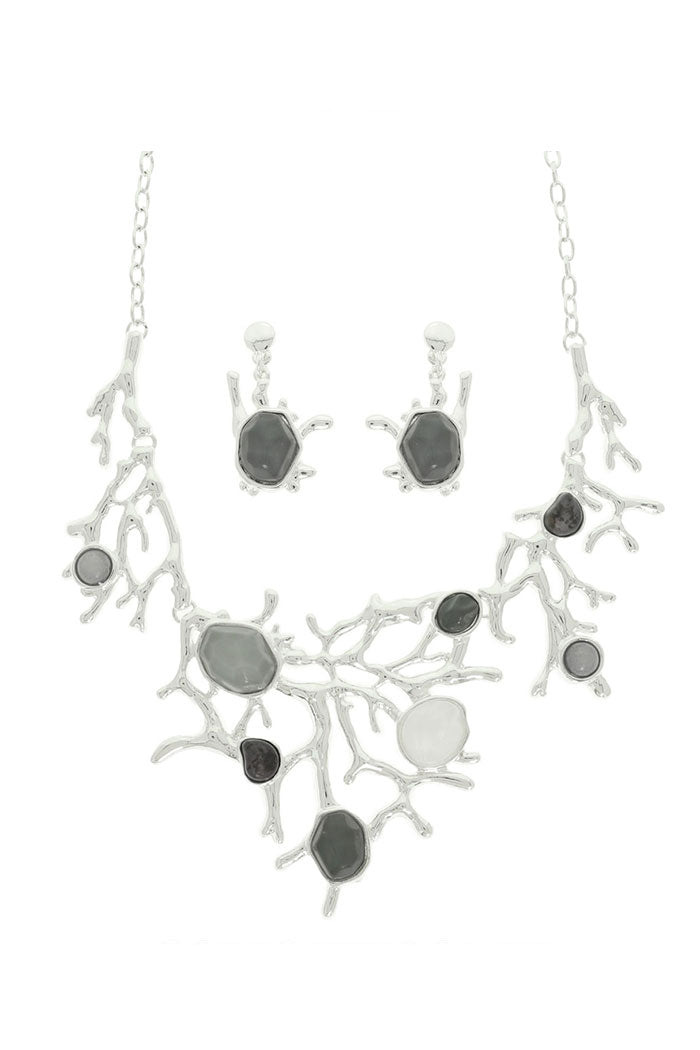 Branch Necklace & Earring Set