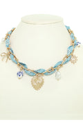 Braided Bandana Chain Necklace