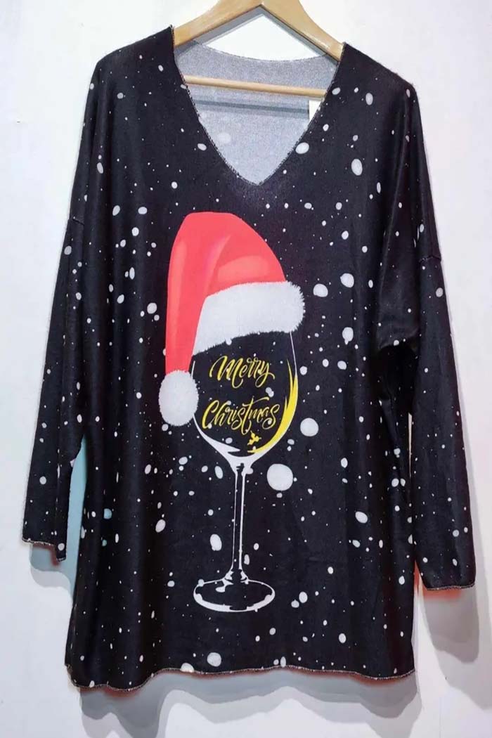 Merry Christmas Knit Sweater