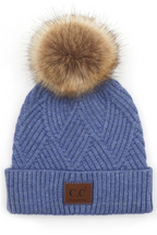 C.C Crafted Pom Detail Beanie
