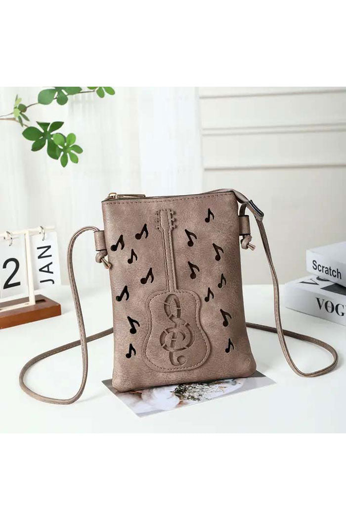 Guitar Laser Cut Crossbody