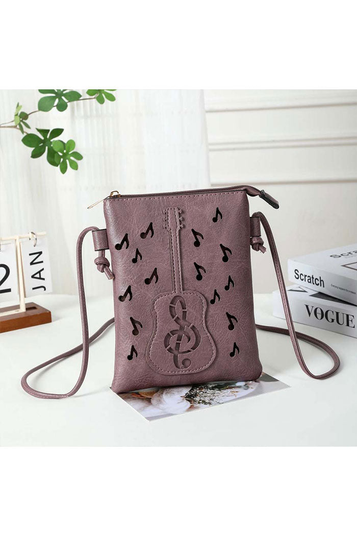 Guitar Laser Cut Crossbody