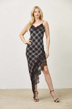 Asymmetric Hem Cami Dress