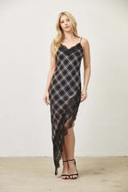 Asymmetric Hem Cami Dress