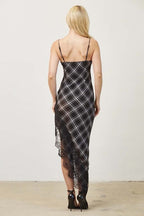 Asymmetric Hem Cami Dress