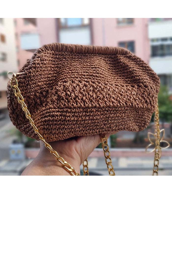 Handmade Crochet Clutch Bag