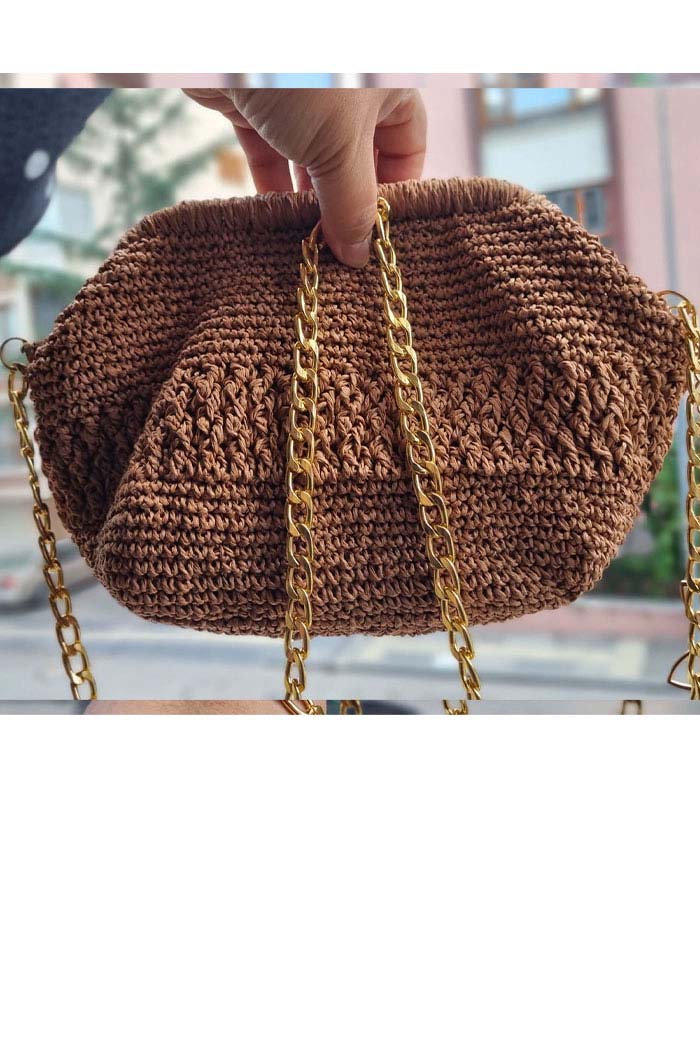 Handmade Crochet Clutch Bag
