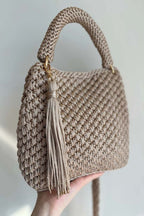 Handmade Macrame Shoulder Bag