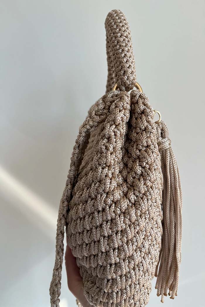 Handmade Macrame Shoulder Bag