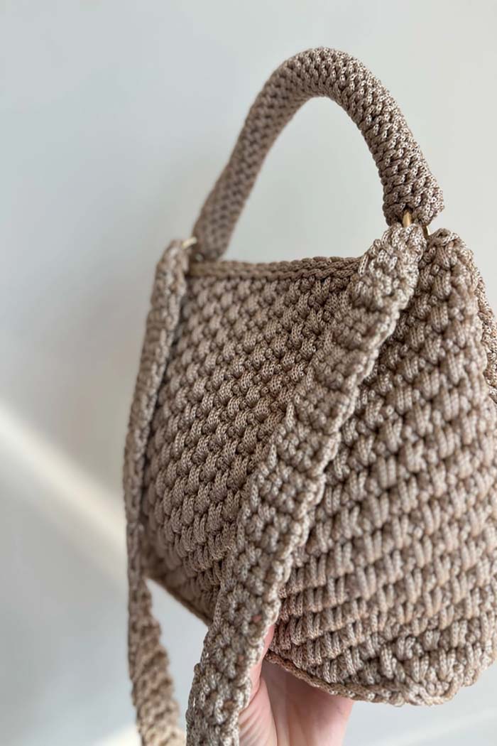 Handmade Macrame Shoulder Bag