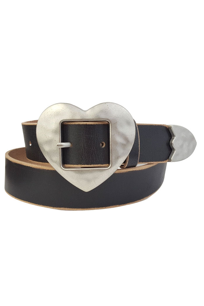 Vintage Love Heart Buckle Belt