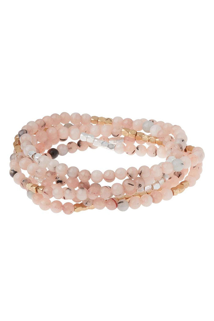 Multi-Stone Wrap Necklace Bracelet