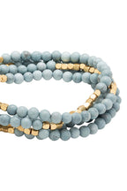 Multi-Stone Wrap Necklace Bracelet
