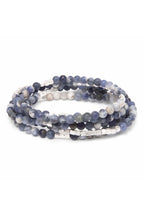 Multi-Stone Wrap Necklace Bracelet