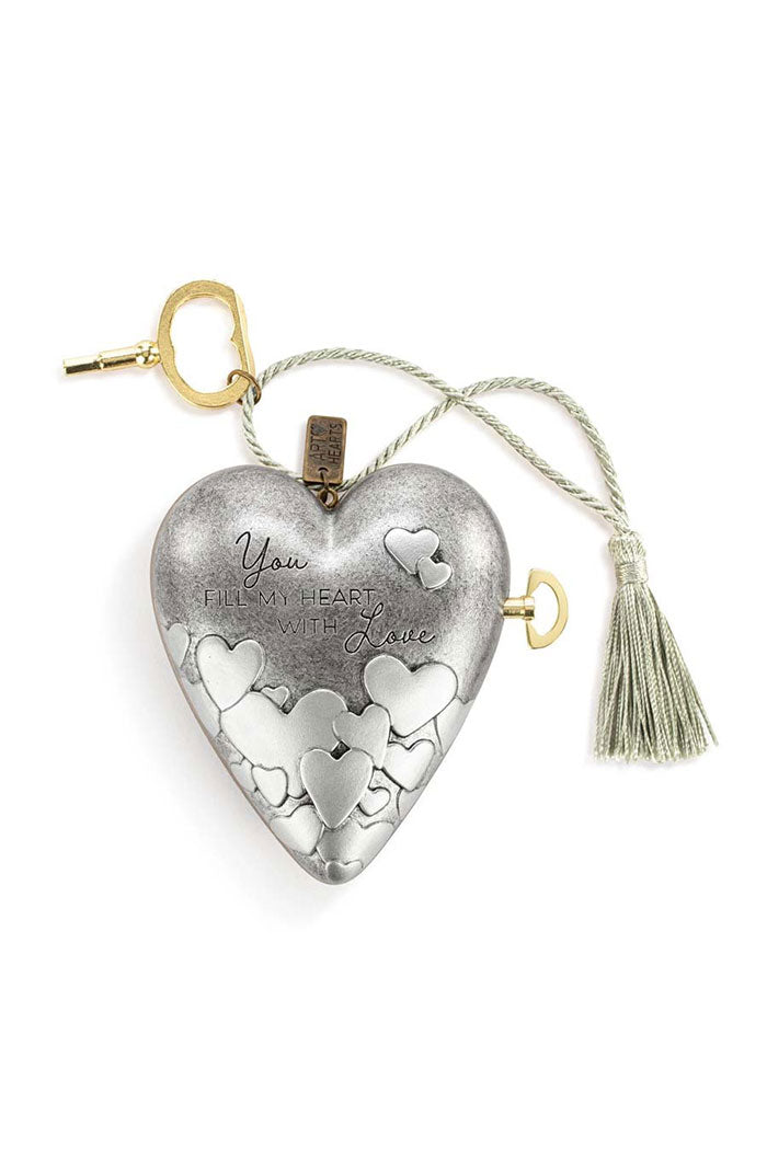Musical Art Hearts – Sculpted Keepsake Collection