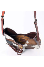 Hobo Sunflower Hair-On Leather Bag