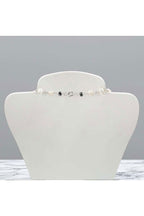 Pearl & Rhinestone Pendant Necklace
