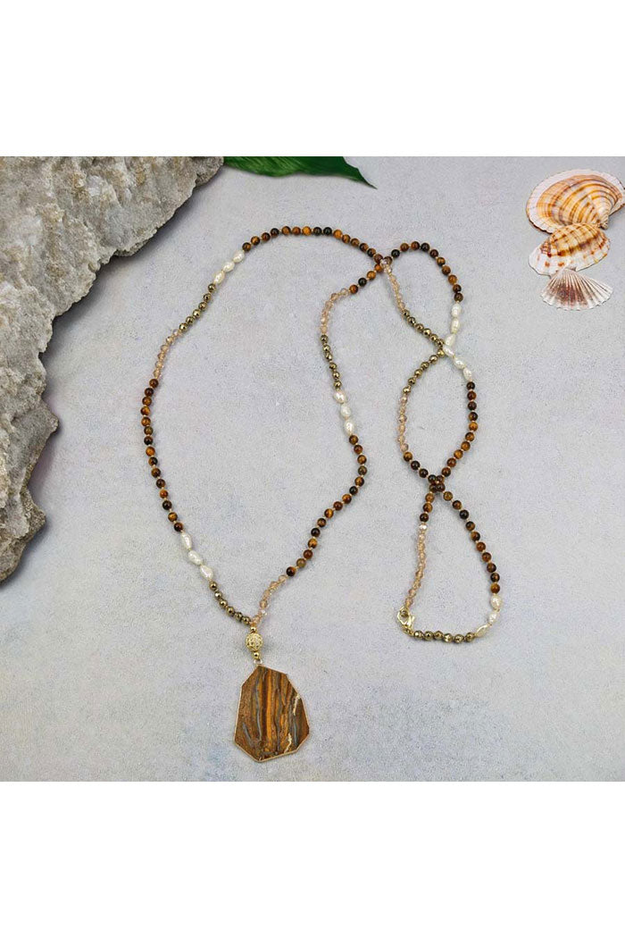 Tiger’s Eye Harmony Necklace