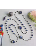 Sodalite Rosary Blue Necklace