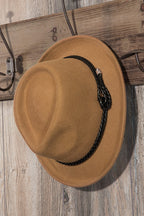 Double Braided Wool Fedora