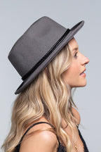 Double Braided Wool Fedora