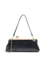 Piper Croc Clutch Bag