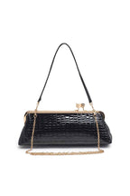 Piper Croc Clutch Bag