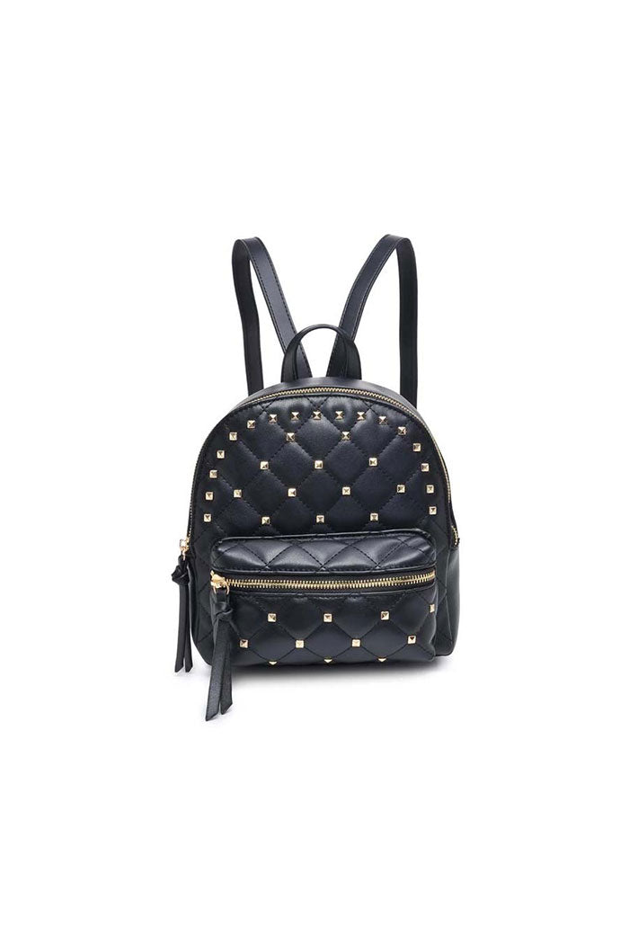 Rebel Diamond Studded Backpack