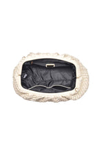Veronica Woven Chain Clutch