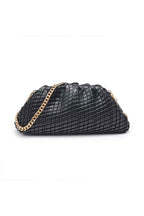Veronica Woven Chain Clutch