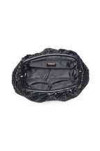 Veronica Woven Chain Clutch