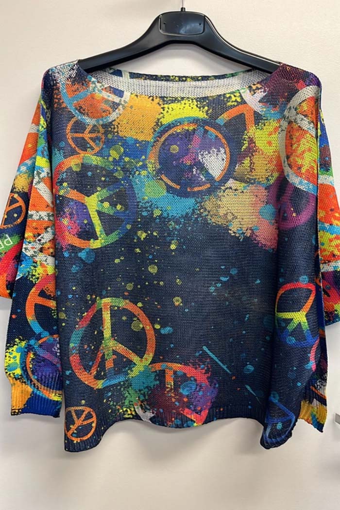 Peace & Love Knit Sweater