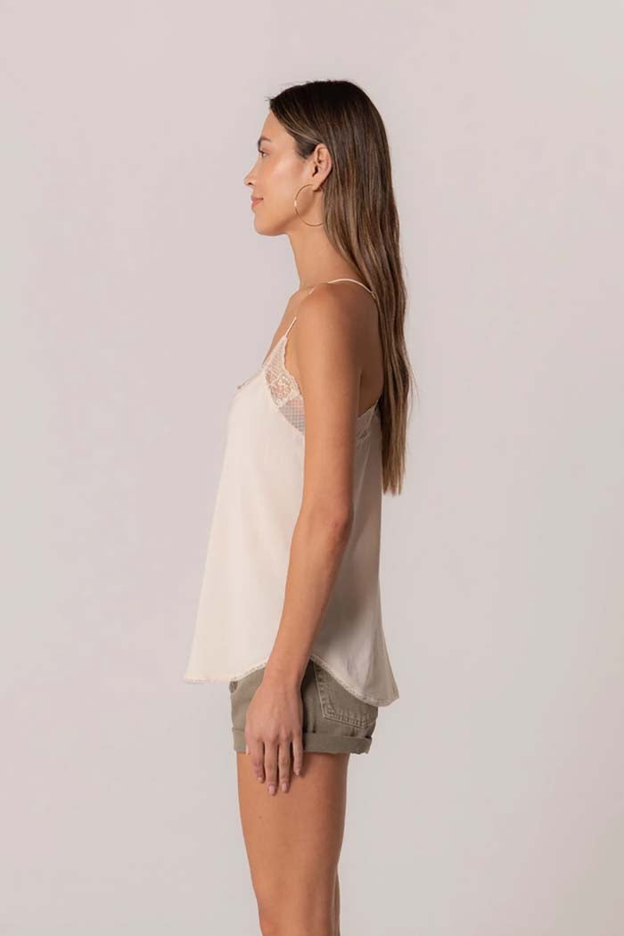 Lace Trim Slip Cami