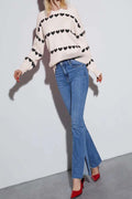 Valentine Heart Knit Sweater