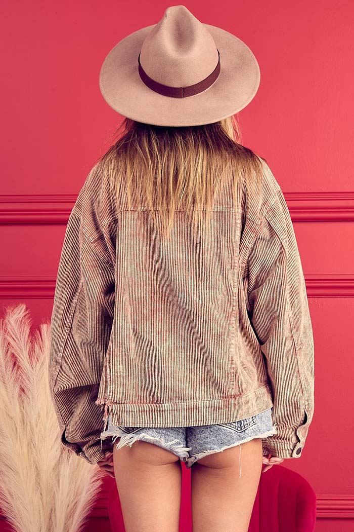 Vintage Washed Corduroy Jacket