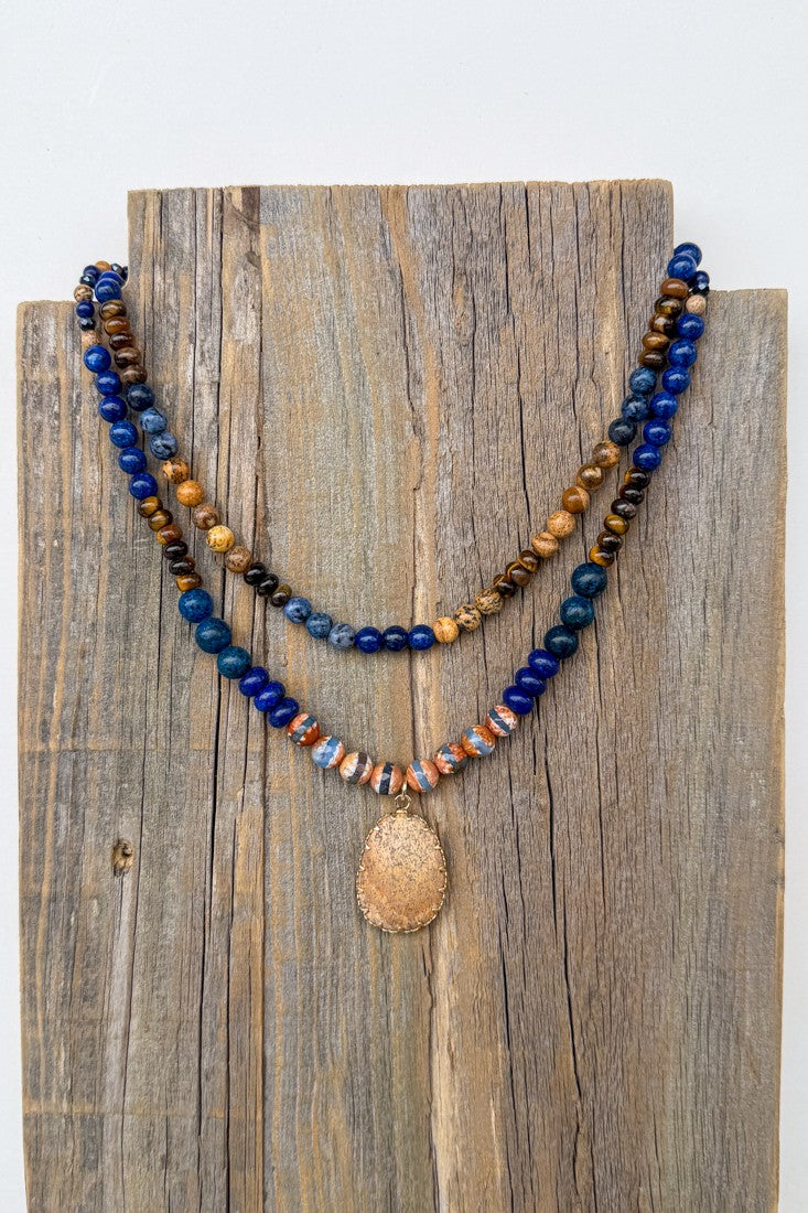 Becca Double Strand Necklace