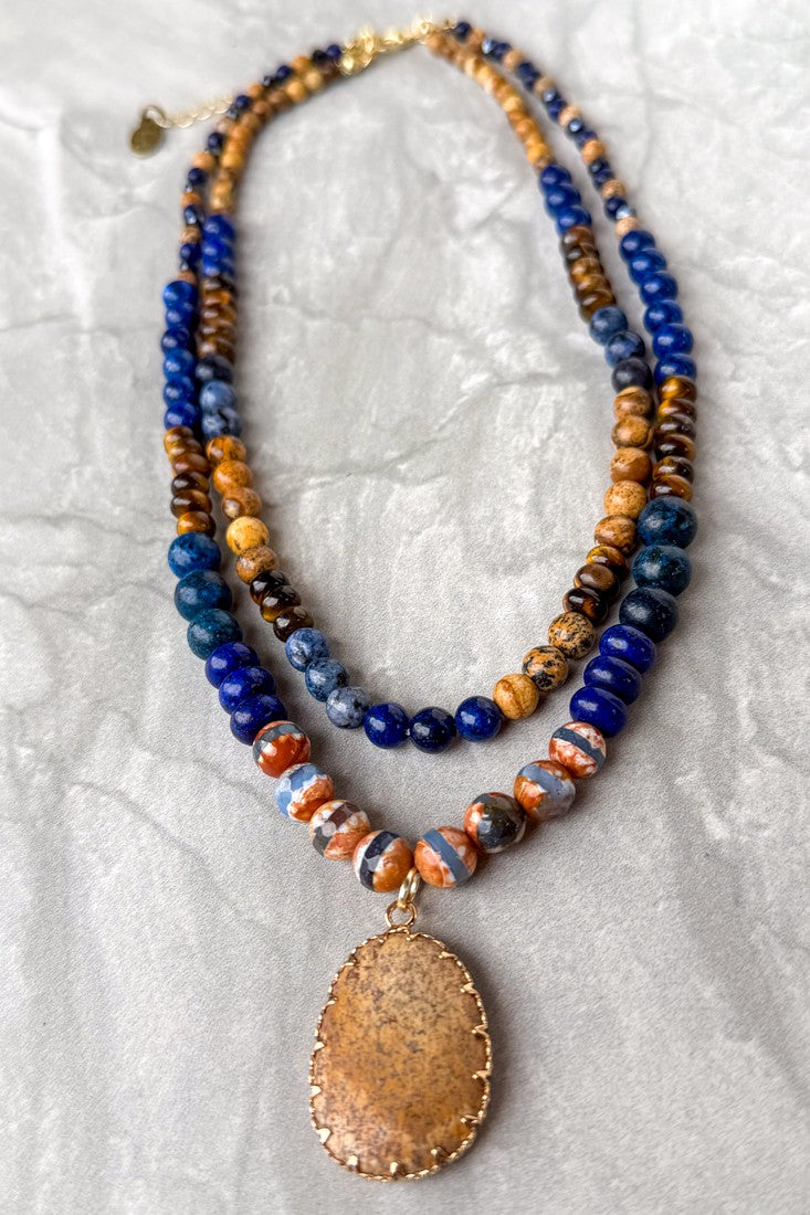 Becca Double Strand Necklace