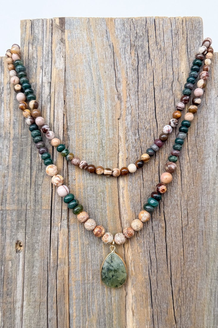 Becca Double Strand Necklace