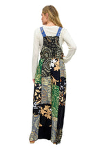 Floral Mandala Patchwork Overall