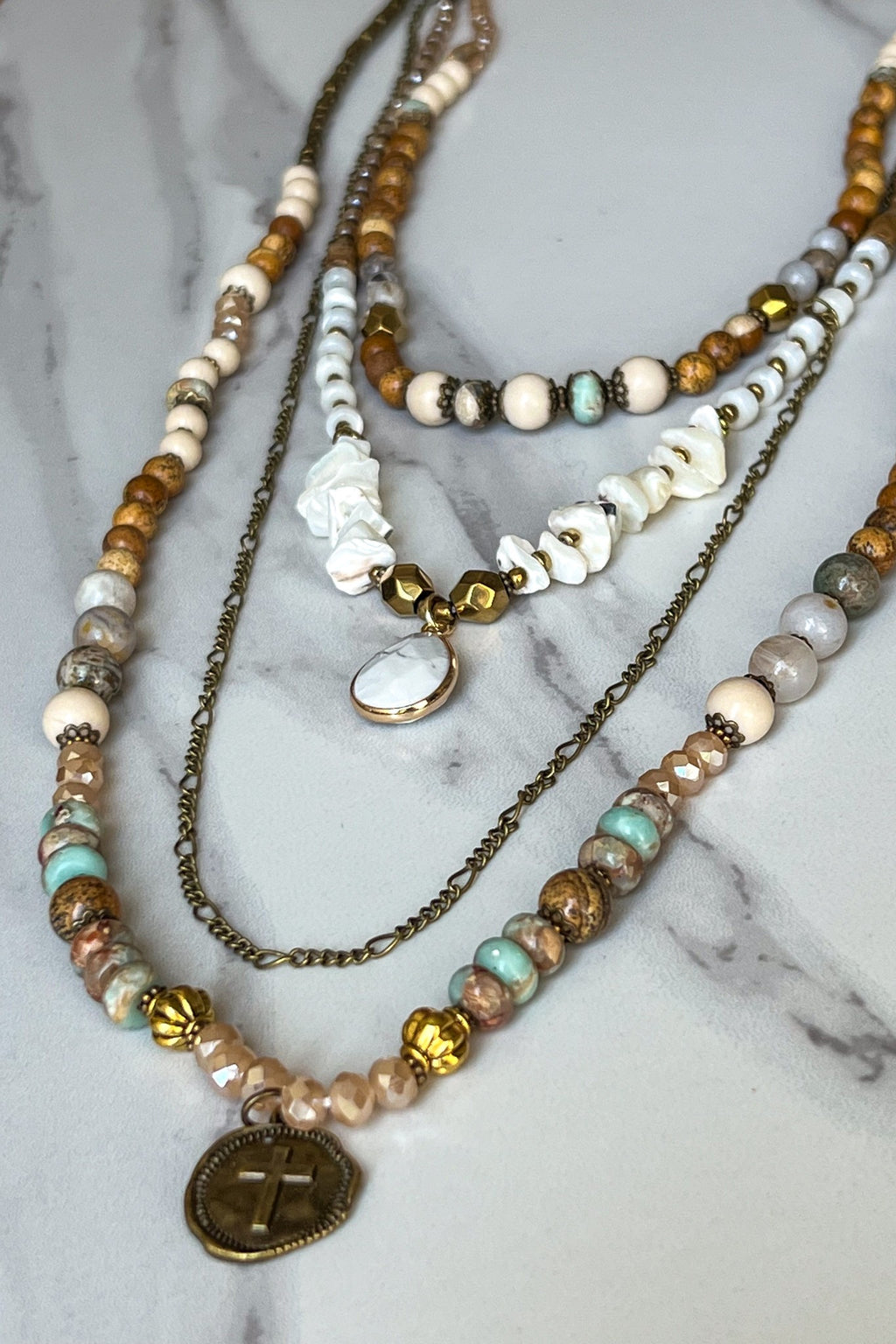 Sacred Layers Boho Necklace