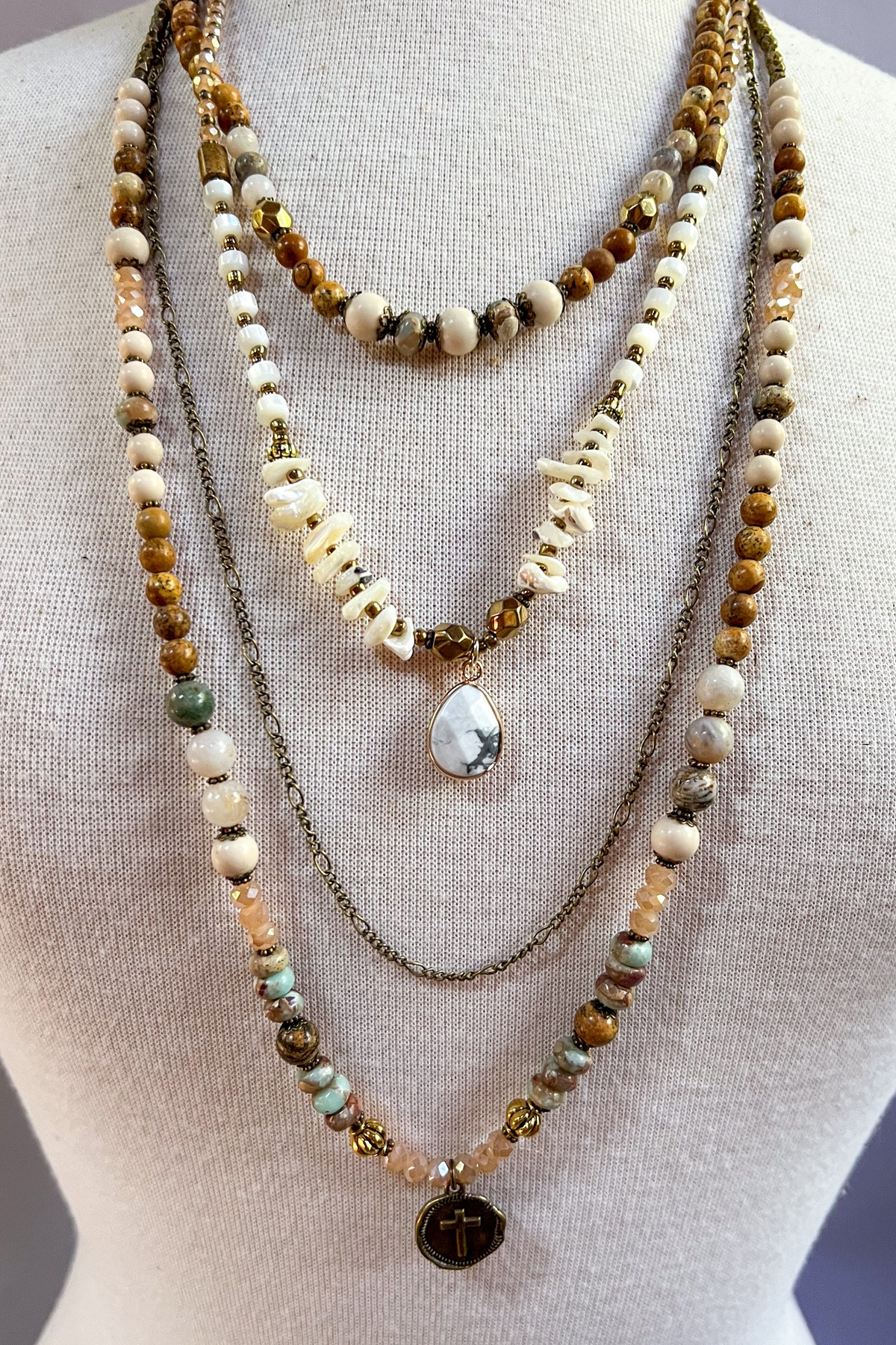 Sacred Layers Boho Necklace